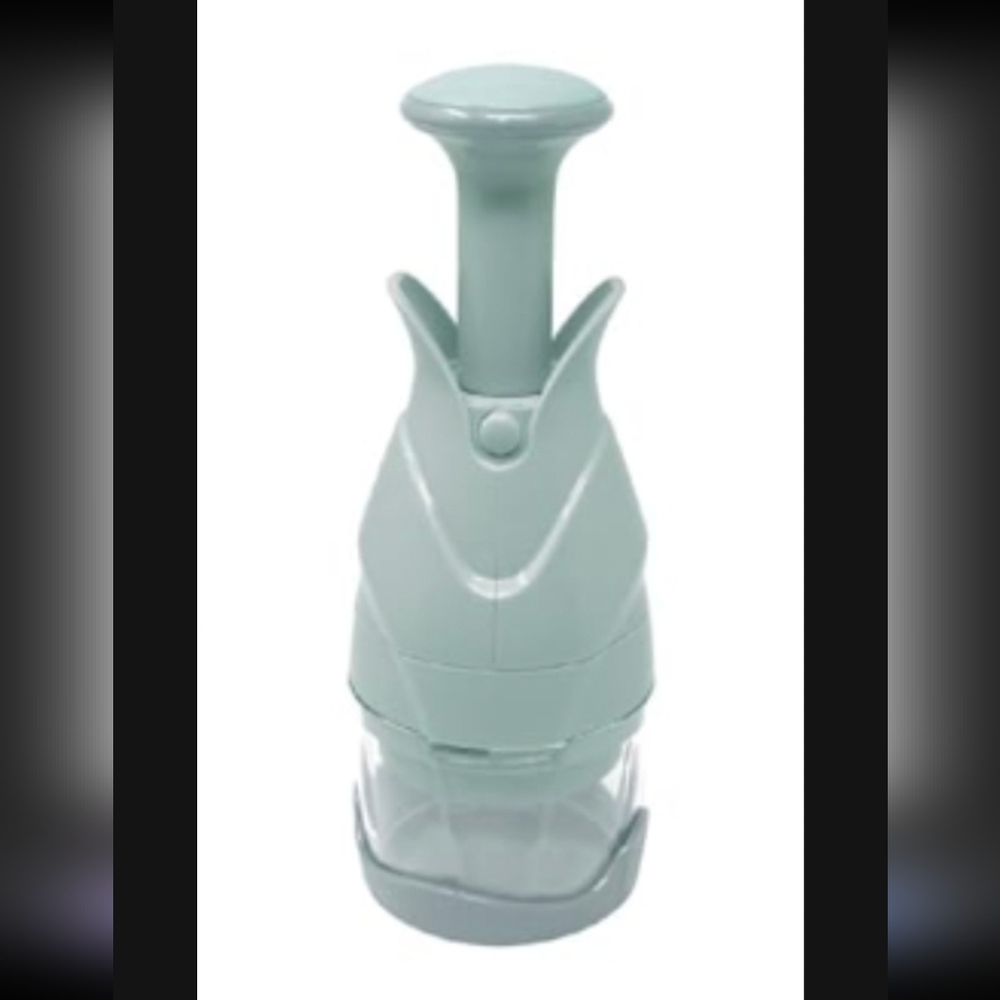 Food Chopper~Push Green Chopper, By Gourmet Good Grips~NEW - Picture 4 of 9